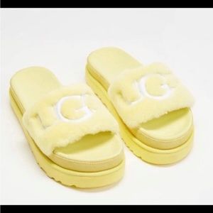 UGG Fur Slides